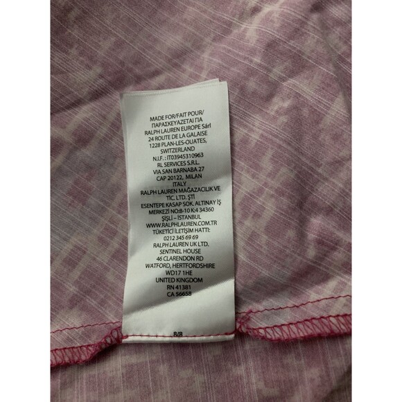 Lauren Ralph Lauren Geo-Print Shantung Tie-Waist Dress | NWT | Size 4 | TC - Picture 8 of 9